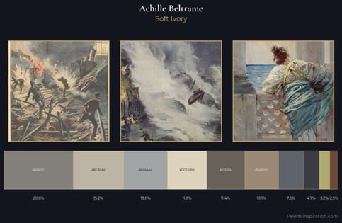 Achille Beltrame Palette 6