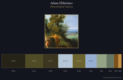 Adam Elsheimer Palette 3