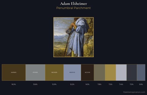 Adam Elsheimer Palette 4