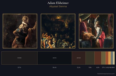 Adam Elsheimer Palette 8