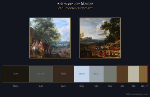 Adam van der Meulen Palette 6