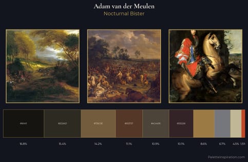 Adam van der Meulen Palette 8