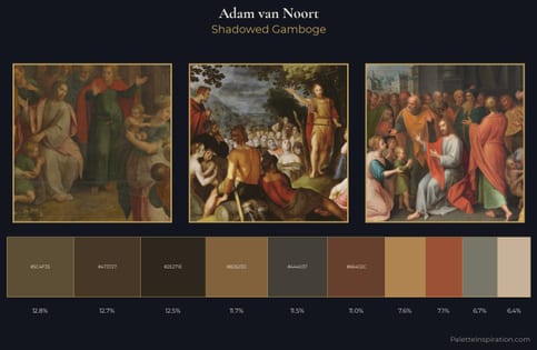 Adam van Noort Palette 2