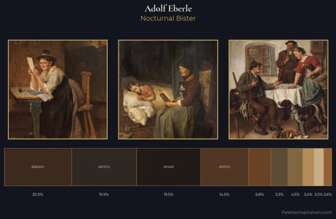 Adolf Eberle Palette 4 - Nocturnal Bister