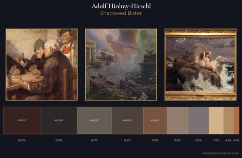 Adolf Hirémy-Hirschl Palette 4