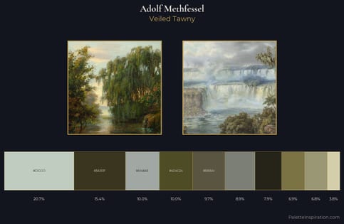 Adolf Methfessel Palette 3