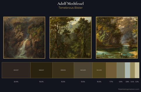 Adolf Methfessel Palette 4