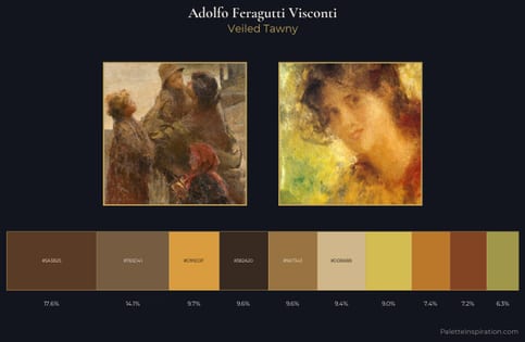 Adolfo Feragutti Visconti Palette 1