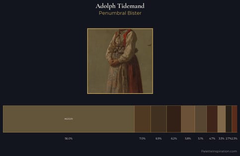 Adolph Tidemand Palette 5