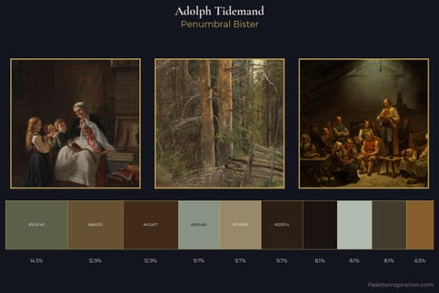Adolph Tidemand Master Palette