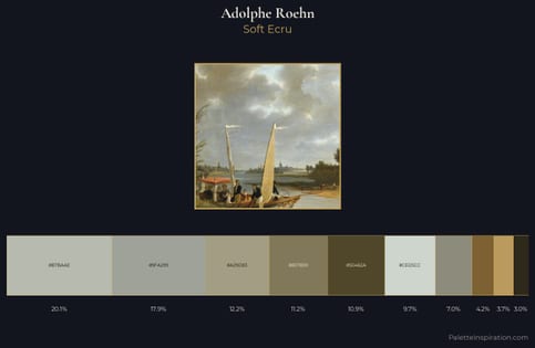 Adolphe Roehn Palette 1