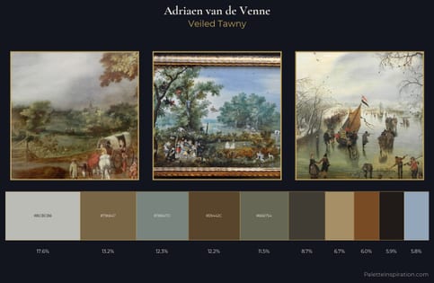 Adriaen van de Venne Palette 3
