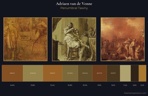 Adriaen van de Venne Palette 4