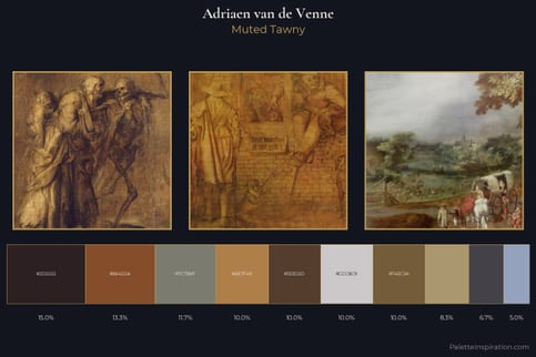 Adriaen van de Venne Master Palette