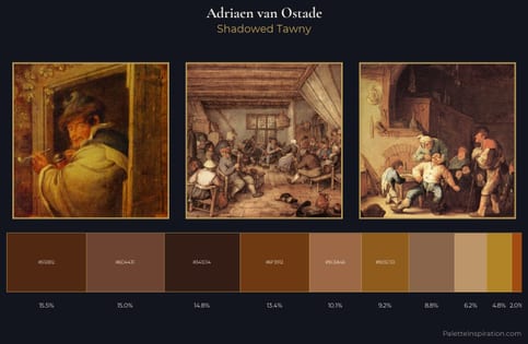 Adriaen van Ostade Palette 6