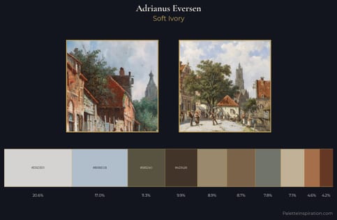 Adrianus Eversen Palette 3