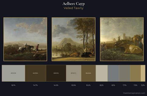 Aelbert Cuyp Palette 5 - Veiled Tawny