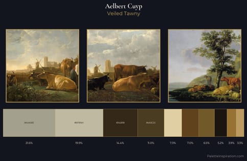 Aelbert Cuyp Palette 6 - Veiled Tawny