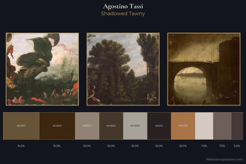 Agostino Tassi Master Palette