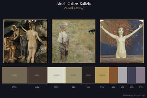 Akseli Gallen-Kallela Master Palette