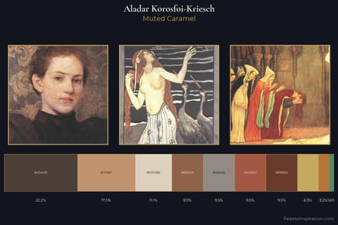 Aladar Korosfoi-Kriesch Master Palette