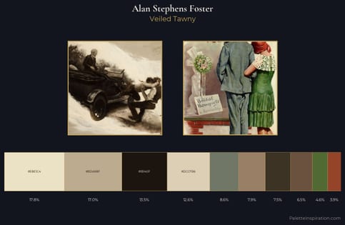 Alan Stephens Foster Palette 4 - Veiled Tawny