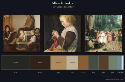 Albrecht Anker Palette 6