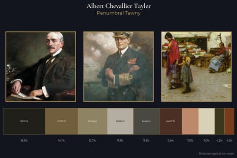 Albert Chevallier Tayler Master Palette
