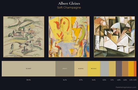 Albert Gleizes Palette 1