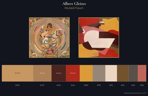 Albert Gleizes Palette 3