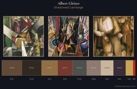 Albert Gleizes Palette 7
