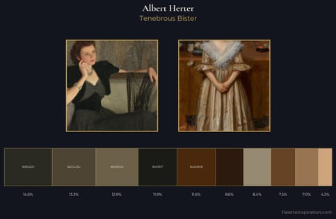 Albert Herter Palette 4