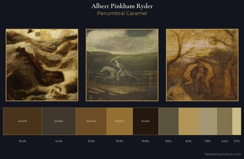 Albert Pinkham Ryder Palette 5
