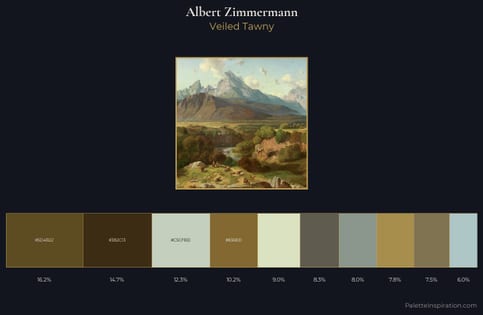 Albert Zimmermann Palette 4 - Veiled Tawny