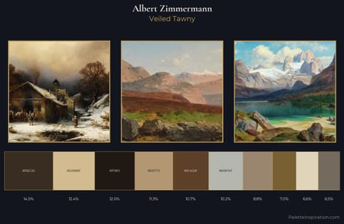 Albert Zimmermann Palette 5 - Veiled Tawny