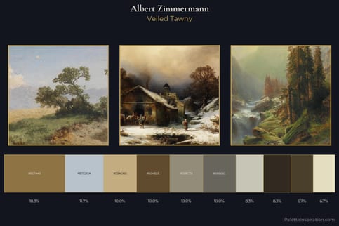 Albert Zimmermann Master Palette - Veiled Tawny