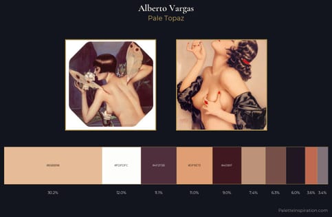 Alberto Vargas Palette 1