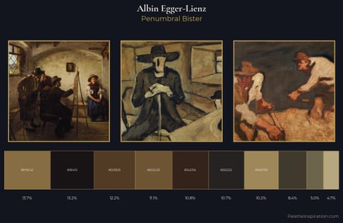 Albin Egger-Lienz Palette 7