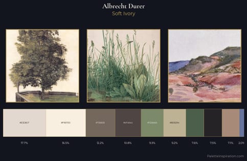 Albrecht Durer Palette 3