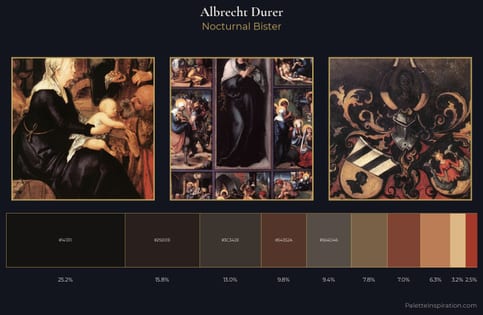 Albrecht Durer Palette 12