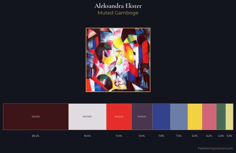 Aleksandra Ekster Palette 5