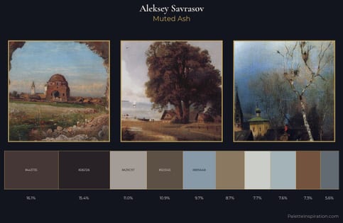 Aleksey Savrasov Palette 7