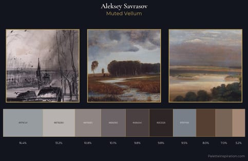 Aleksey Savrasov Palette 10