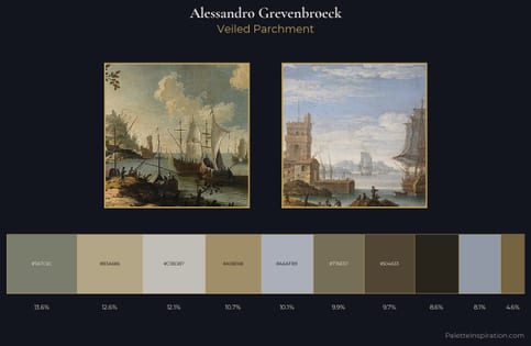 Alessandro Grevenbroeck Palette 2 - Veiled Parchment