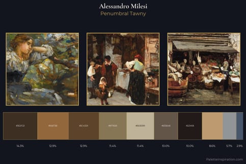 Alessandro Milesi Master Palette