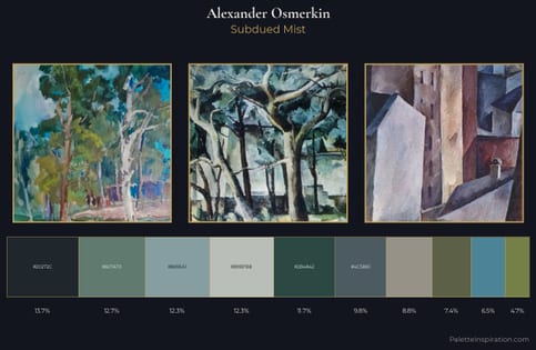 Alexander Osmerkin Palette 2