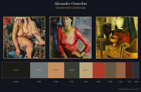 Alexander Osmerkin Palette 6