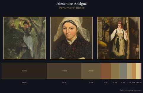 Alexandre Antigna Palette 2 - Penumbral Bister