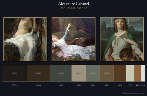 Alexandre Cabanel Palette 7