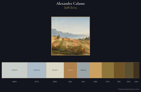 Alexandre Calame Palette 1